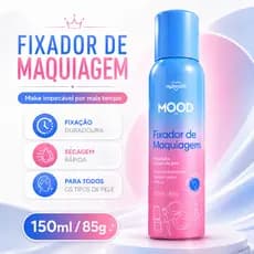Spray Fixador de Maquiagem My Health Mood Care 150ml Secagem Rápida Longa Duração