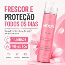 Desodorante Intimo Feminino Mood Women Spray 100ml Frescor Protecao Diaria Odor Cuidado