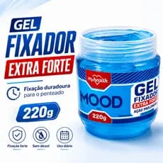 Gel Fixador Cabelo Extra Forte My Health Mood 220g Fixacao Duradoura Uso Diario Prolongado