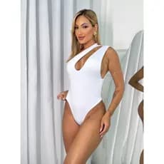 Body Feminino Multiformas Suplex Duplo Decotado, Transpassado e Lateral  Versatilidade e Estilo em um Só Look!