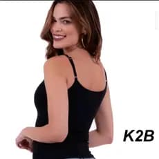 Blusa Regata Feminina- Camiseta Regata- Blusa regata Alça fina regulável poliester Blusinha  k2b original fitness