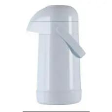 Garrafa térmica Termolar Magic Pump 500ml pressão branca