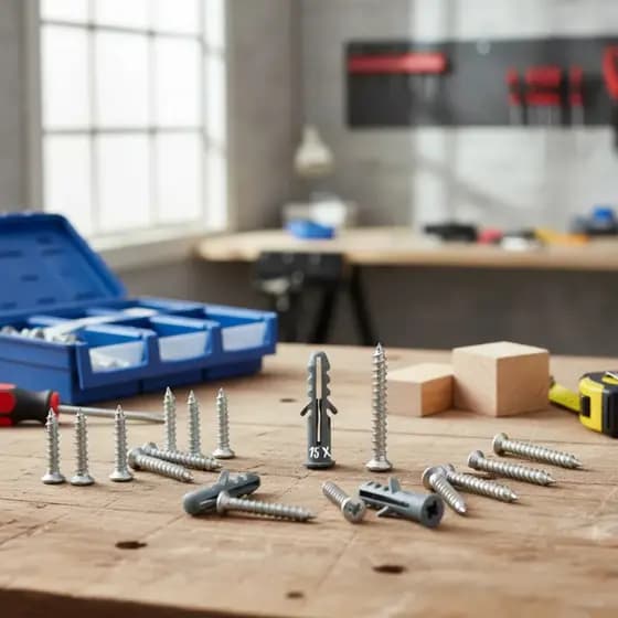 Kit 30 Peças Parafuso Phillips Com Bucha 10mm Para Instalar Prateleiras Suporte De TV Quadros O.Míssil 🛠️