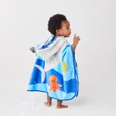 Toalha Poncho para bebê 100% Algodão - Buba - Toalha praia e piscina infantil - vários modelos