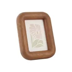 Porta Retrato De Mesa Em Madeira Natural Luxo 10x15cm