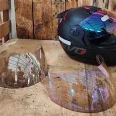 Viseira Reparo Para Capacete Evolution G5 G6 G7 G8 Stealth Visão Clara e Estilo Incomparável