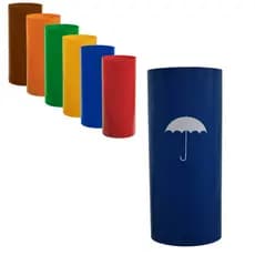 Cesto 23 L Litros Sem tampa Opcional Liso ou Porta Guarda Chuva Sem Tampa Plástico Resistente