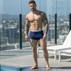 Sunga Masculina Boxer Premium com Proteção UV+50