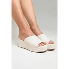 Tamanco Plataforma Anabela Feminina Blogueira