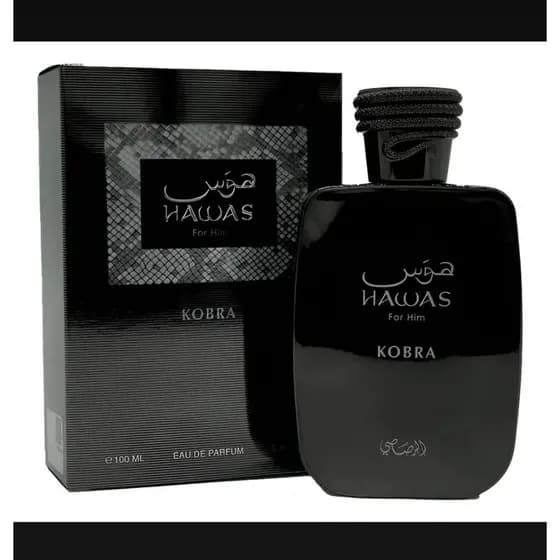 Perfume Árabe Hawas Kobra 100ml – Rasasi EDP