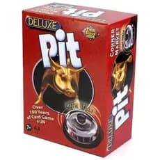 Jogo de Cartas Pit Deluxe | Trocas Rápidas e Gritaria | 3-8 Jogadores | Party Game | Jogo em Inglês