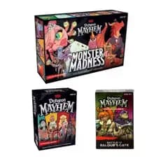 Jogo de Cartas Dungeon Mayhem: Monster Madness | 2-6 Jogadores | Party Game | Jogo em Inglês