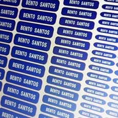 Kit 79 Etiquetas Escolares Personalizadas com nome para Material Escolar - Etiqueta Escolar - Etiquetas Personalizadas