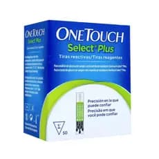Tiras Reagentes OneTouch Select Plus Flex - 50 unidades