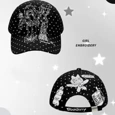 Boné Feminino Malha Bordado Letras Moda ALGODÃO Streetwear Praia Diário Viagem Masculino