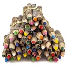 Kits Lapis de cor Rustico Decorativo Reflorestamento Eco Sustentável
