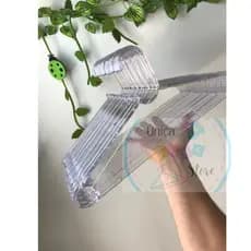 Kit 30 Cabides Adulto Transparente!!