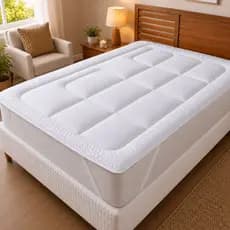 Pillow Top 400 Fios Premium Super Macio Protetor de Colchão Solteiro Casal Queen King