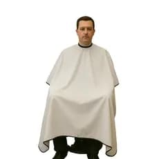 Capa de Corte com Ziper para Barbeiros e Cabeleireiros Barbearia Microfibra