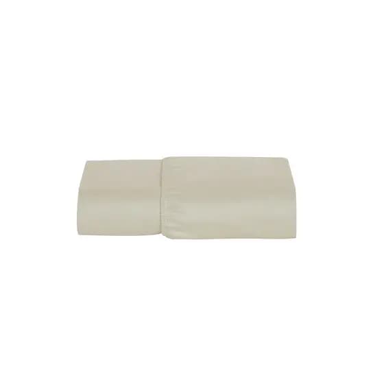 Lençol Avulso Palha 100% Algodão 400 Fios Queen Macio Soft Hipoalergênico Toque Suave Premium