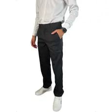 Calça Masculina Social Reta- Poliéster- Esporte Fino Corte Tradicional