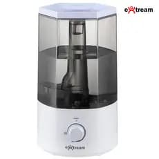 Umidificador de Ar Ultrassônico 2.5L Aura Extream Good Breathing - Silencioso e Compacto Bivolt - Preto Fumê