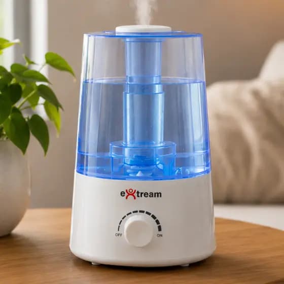 Umidificador de Ar Ultrassônico 2L OYA Extream Good Breathing - Silencioso e Compacto Bivolt