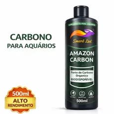 Fertilizante Carbono Orgânico para Aquário Plantado 500ml Anti Algas Smart Led