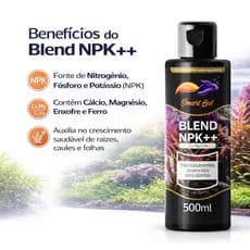 Fertilizante Blend NPK++ 500ml Smart Led para Aquário Plantado