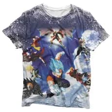 Camisa Protagonistas 2 - Camisas Vários Animes Estampa Total