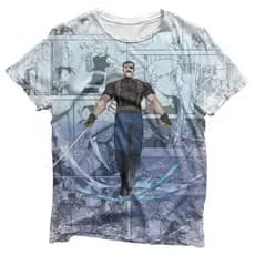 Camisa King Bradley Ira Mangá - Camisas Fullmetal Alchemist Estampa Total
