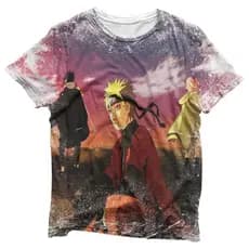 Camisa Time 7 - Camisas Naruto Estampa Total