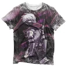 Camisa Kakashi Anbu - Camisas Naruto Estampa Total