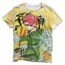 Camisa Saiki Fanart - Camisas Saiki Kusuo no Psi-nan Estampa Total