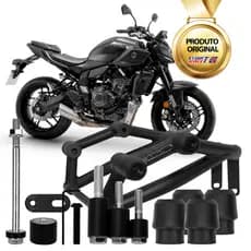 Protetor da MT07 Ano 2026 Carenagem Preto Fosco Stunt Race