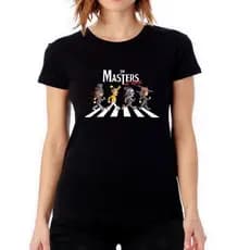 Camiseta Lendas Do Rock Babylook Camisa Feminina M1
