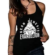 Regata Feminina Evangelion nova Blusinha Estampada
