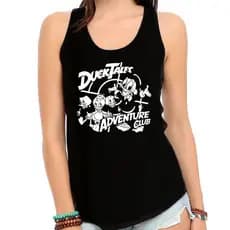Regata Ducktales Feminina Blusinha Camiseta