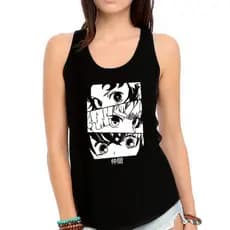 Regata Feminina Demon Slayer Nezuko Camisa Anime Blusinha