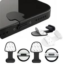 Plug anti Poeira Sujeira USB Tipo C Conectores iPhone Type-C Android Proteção Porta do Carregador Tampa Celular tablet