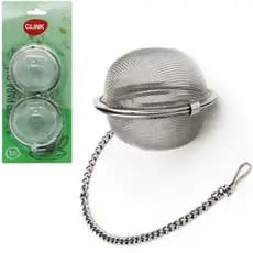Infusor Coador De Chá Bolinha 5 Cm Tela Fina Aço Inox