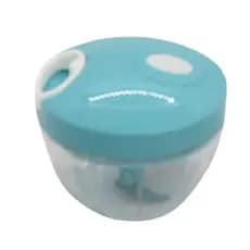 Mini Processador E Triturador De Alimentos Manual 3 Laminas 400ML1UNI COR ALEATORIA