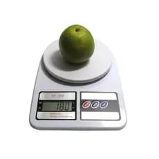 Balança de Cozinha Digital 10 Kg Com Marcação De Tara Facilita Receitas c/NF
