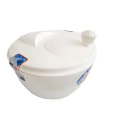 Seca Salada Centrifuga Manual Para Temperos Saladas Em Folhas Legumes Prático Pra Dieta Fitness C/NF