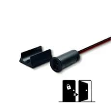 Interruptor Sensor IR de Abertura de Porta 12-24V Automático para Iluminação de Móveis e Armários