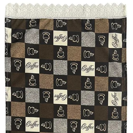 Caminho de Mesa com Renda | Trilho de Mesa Decorativo Estampado | Toalha de Mesa Moderna para Sala de Jantar e Cozinha