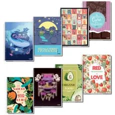 Caderno Espiral Capa Dura My Collection Feminino Com Adesivos 2025 80 Folhas Credeal