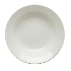 Prato Fundo Branco Donna 22cm Biona