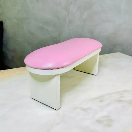 Apoio de Mão - Apoiador de Mão MDF Padrão Rosa - Nail Designer Manicure-Alongamen de unha