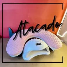 Apoio de Mão - Apoiador de Mão Comfort Rosa - Nail Designer Manicure Nail Designer - Alongamento